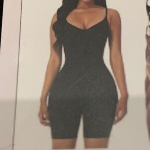 Black Shapewear Bodysuit